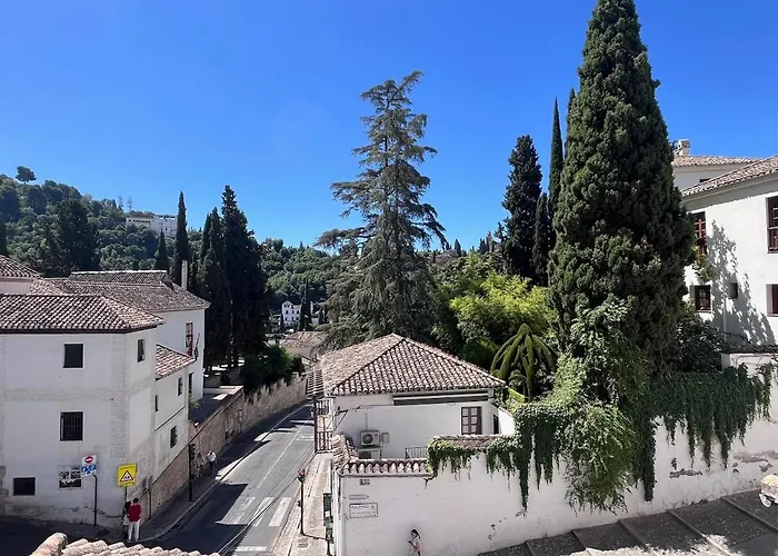 Doble Con Terraza En El Albayzin 아파트 그라나다